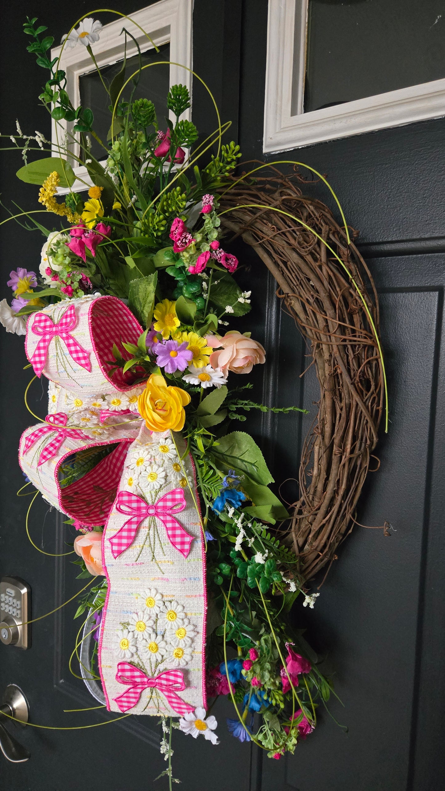 Spring Wildflower Wreath