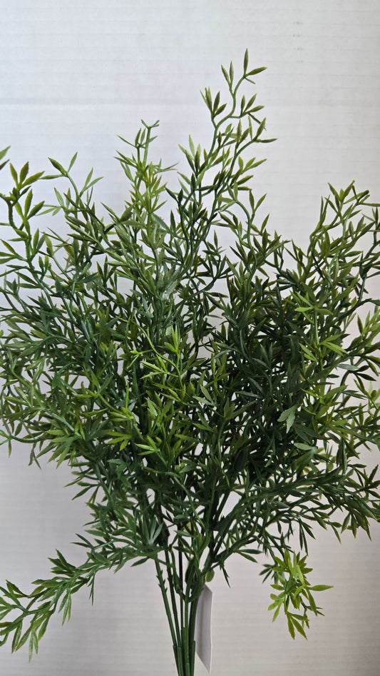15.5" Sprengeri Bush - Artificial Greenery