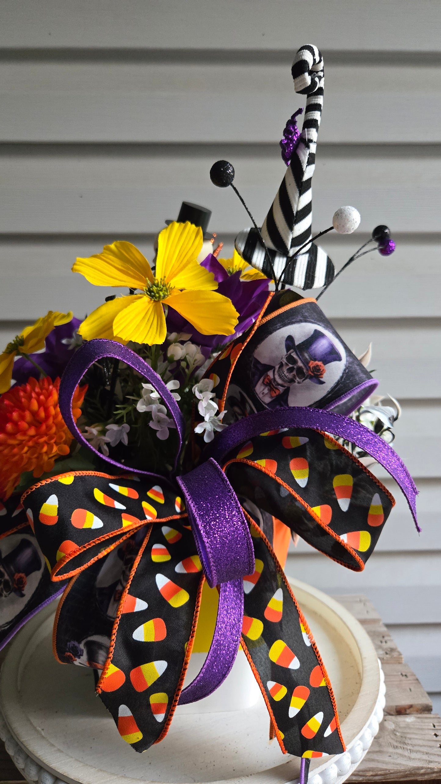 Trick or Treat Halloween Centerpiece Collection | Whimsical Halloween Floral Arrangement | 3 Designs