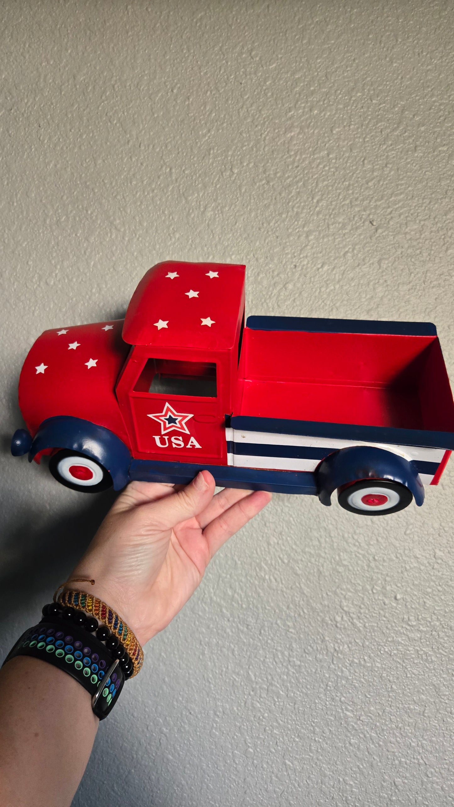 Patriotic Truck Container