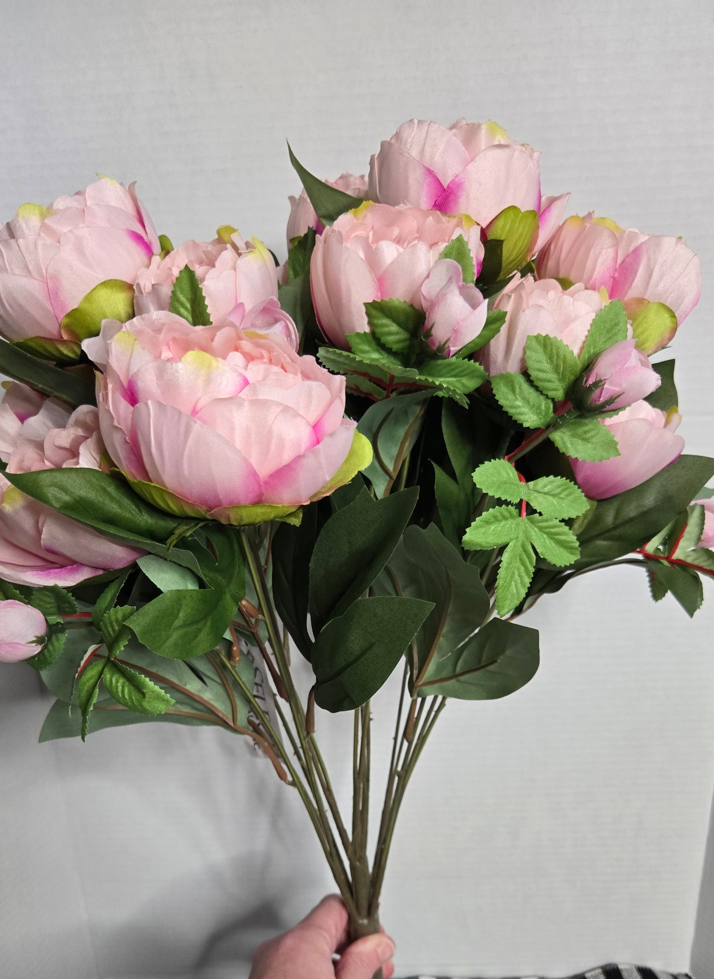 23" Realistic Peony Bush - Multiple Colors