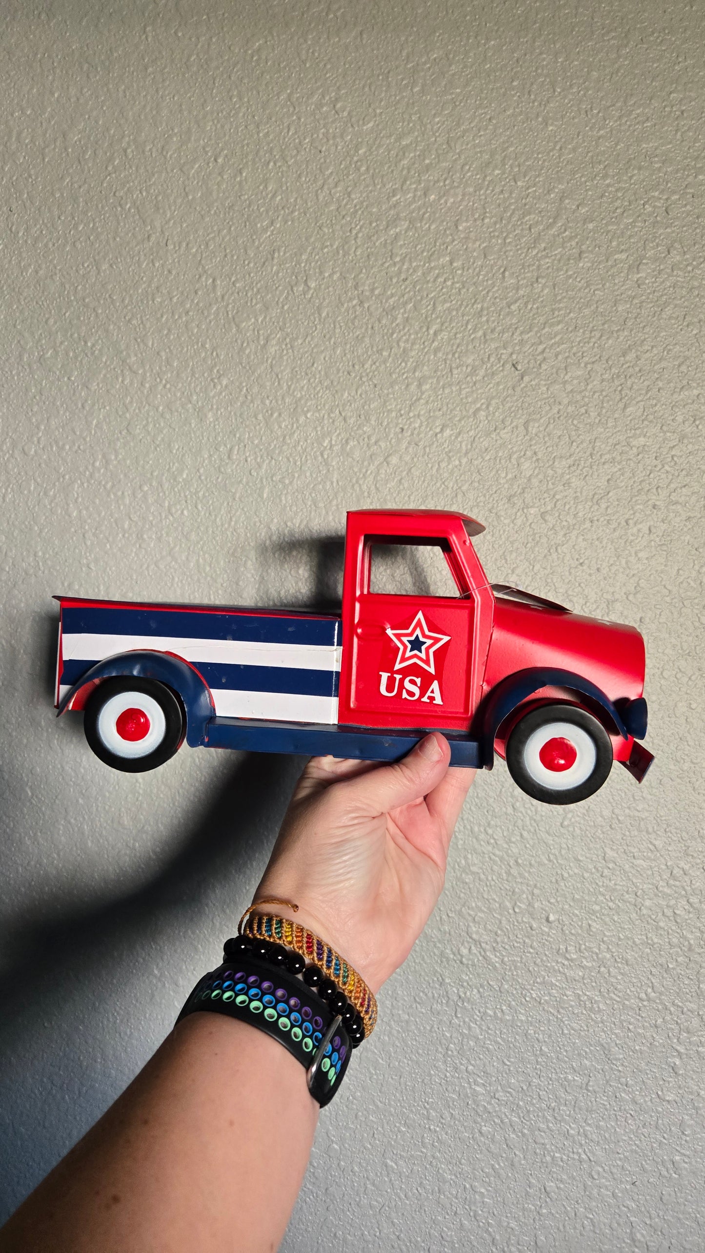 Patriotic Truck Container
