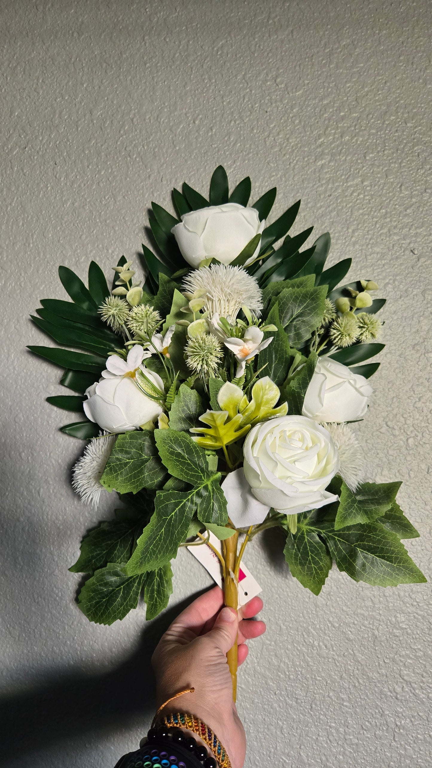 Tropical Rose, Lion's Mane & Berry Faux Floral Bundle - Multiple Colors