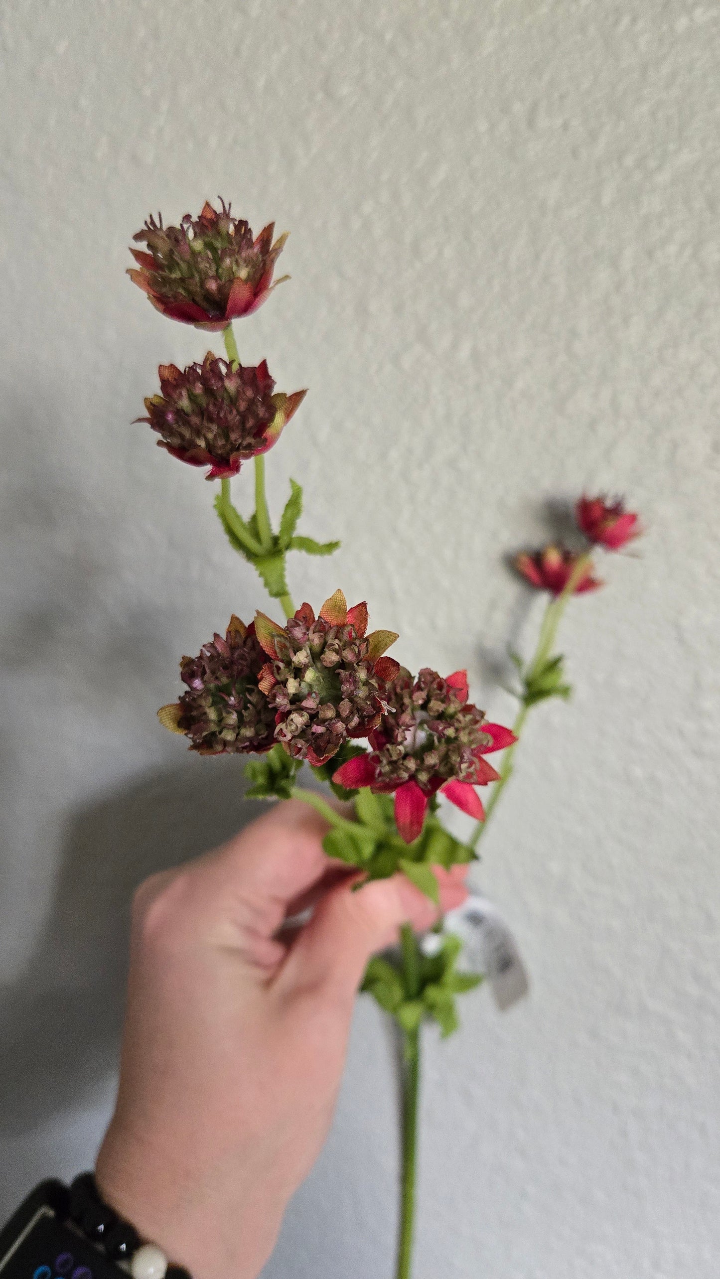 23" Astrantia Spray - Faux Filler Flower