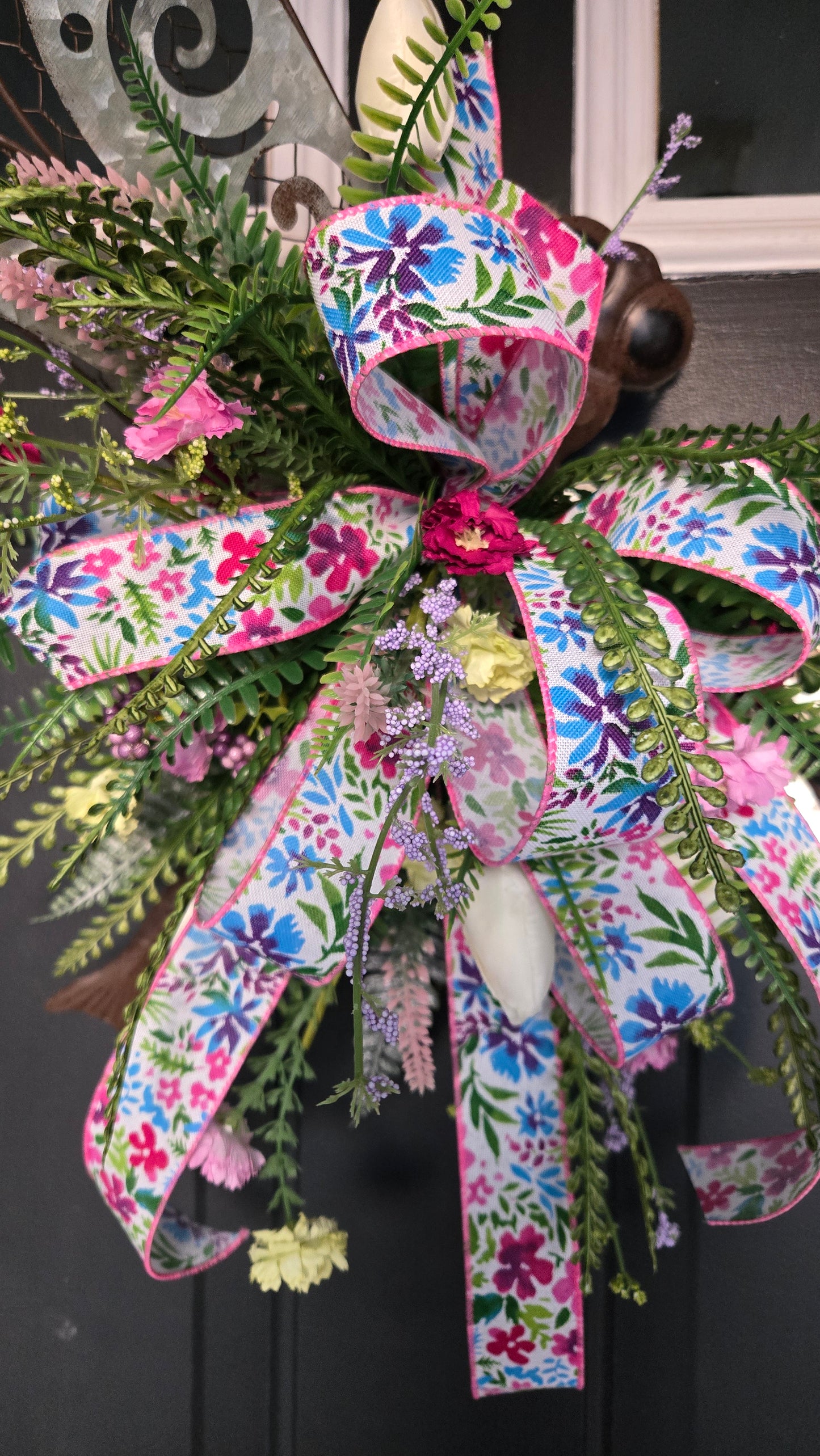 Garden Dragonfly Floral Hanger