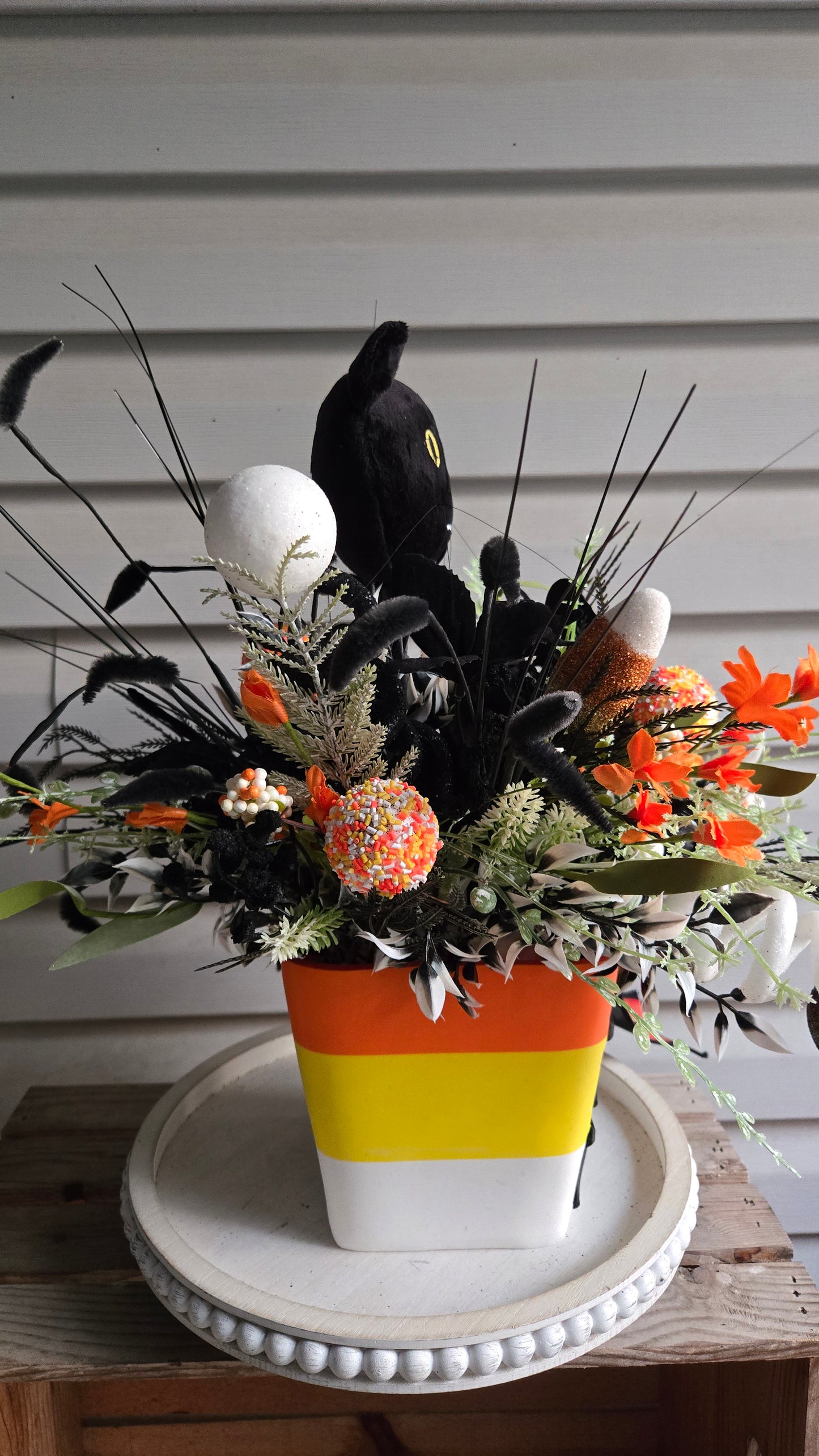 Trick or Treat Halloween Centerpiece Collection | Whimsical Halloween Floral Arrangement | 3 Designs