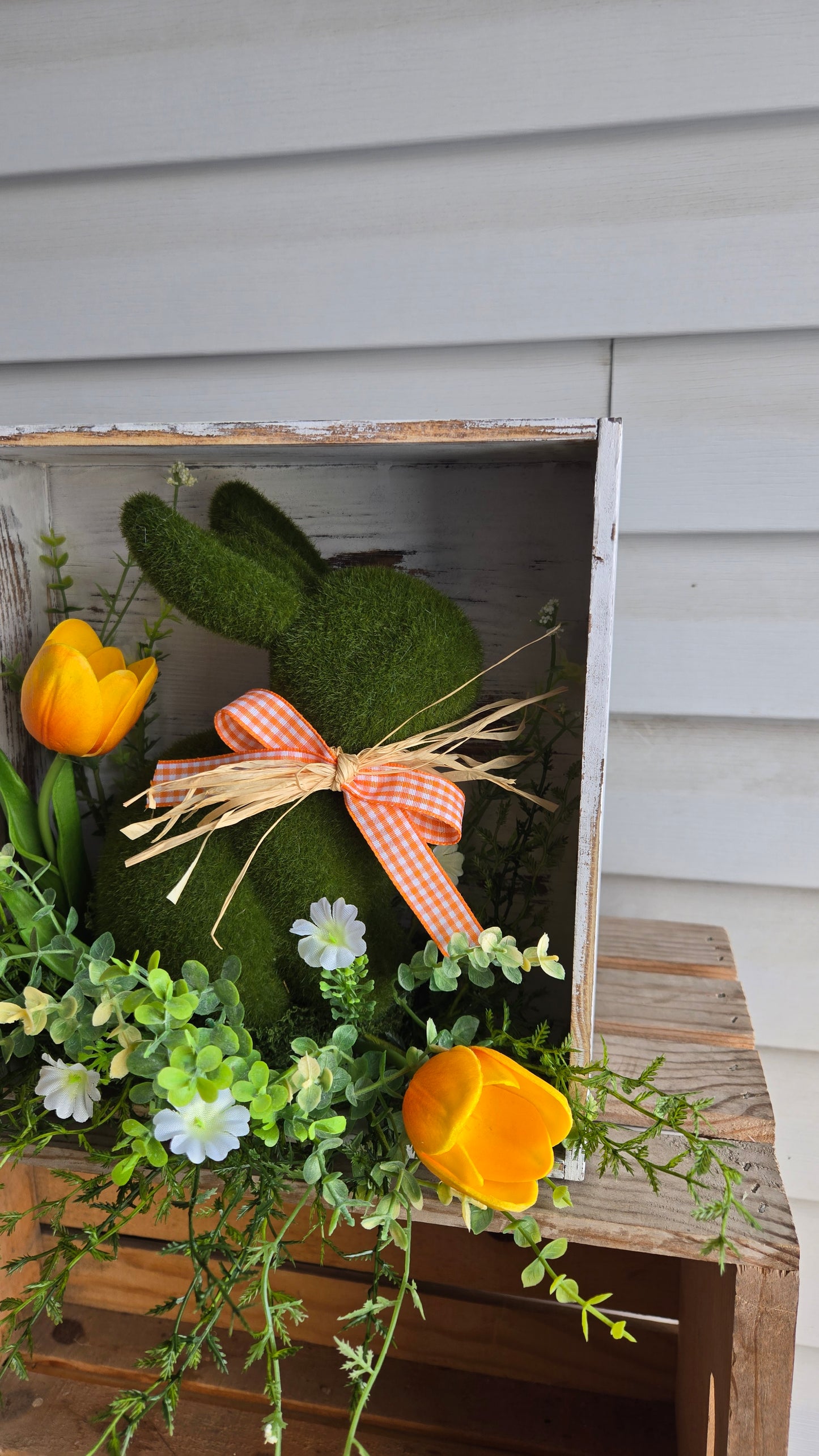 Sweet Meadow Bunny Box Set – Rustic Spring Mantle Duo