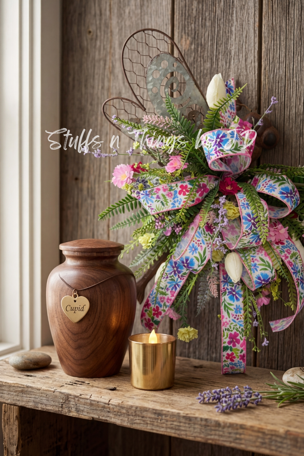 Garden Dragonfly Floral Hanger