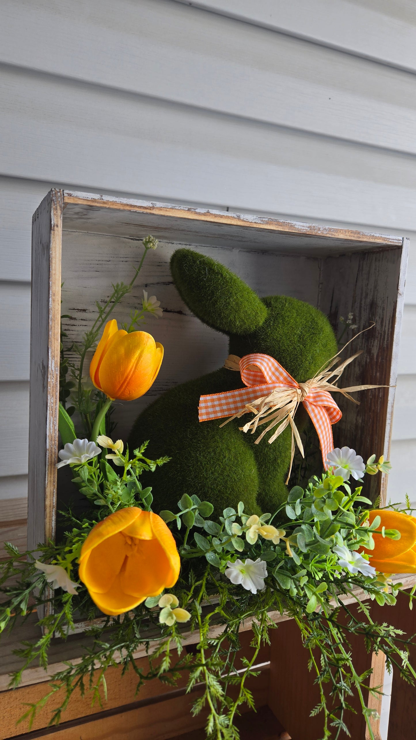 Sweet Meadow Bunny Box Set – Rustic Spring Mantle Duo