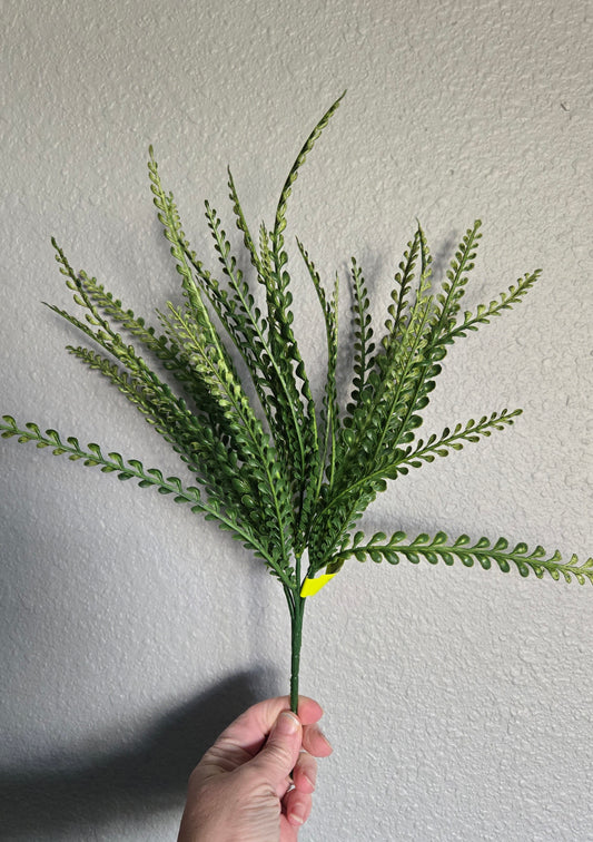 16" Bead Grass Bush - Best Selling Artificial Greenery - 13686
