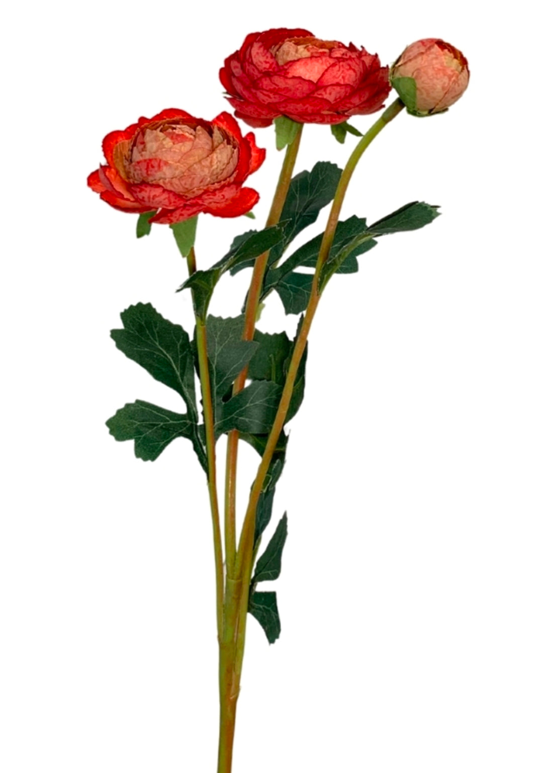 23" Triple Peony Spray - Multiple Colors