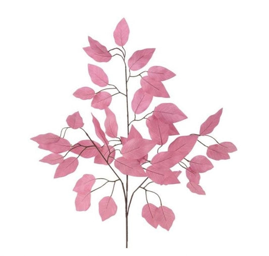 Silk Pink Ficus Stem or Bundle