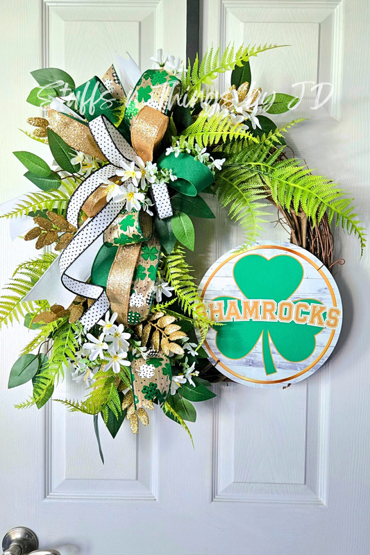 Shamrocks Wreath