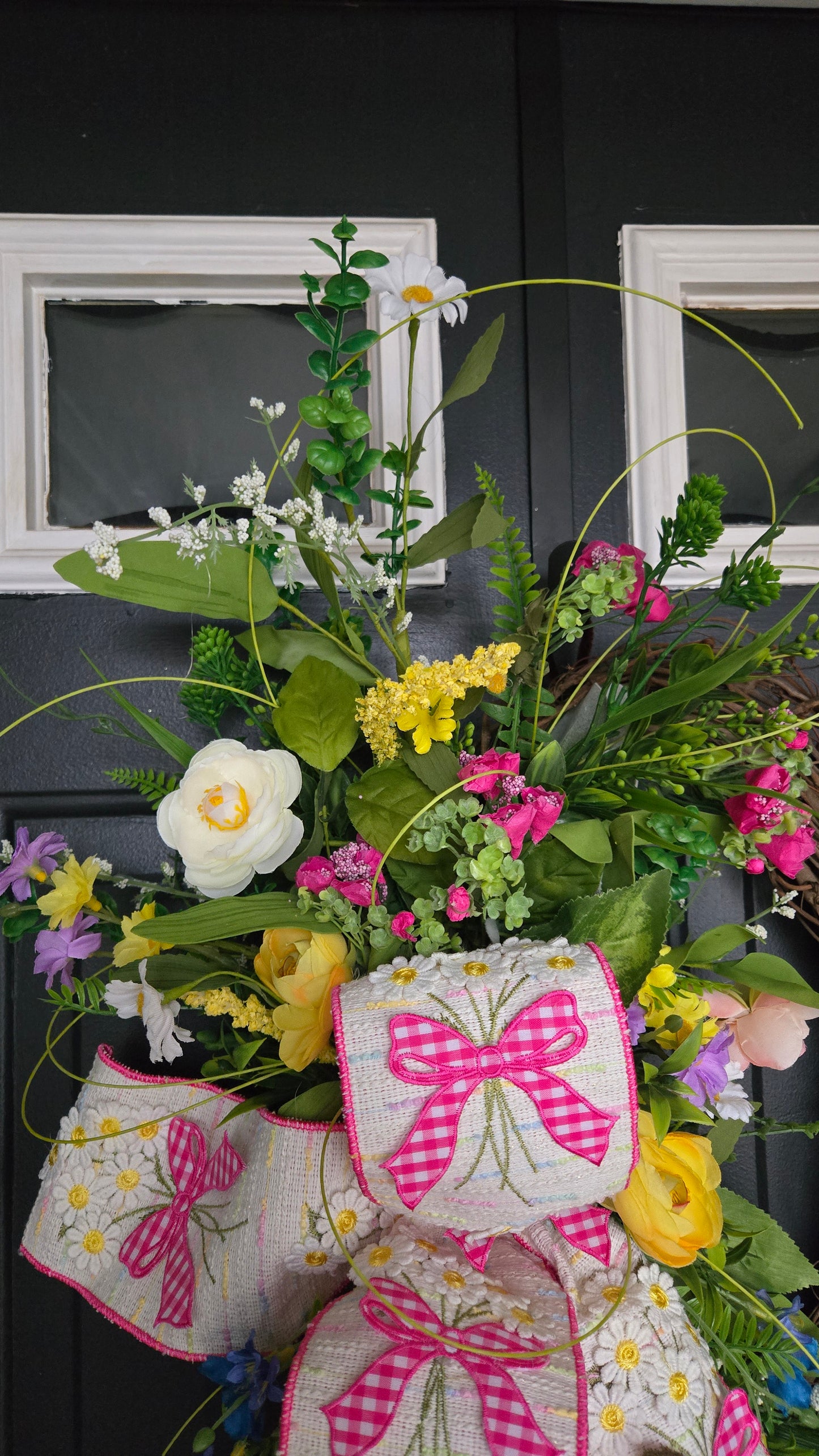 Spring Wildflower Wreath