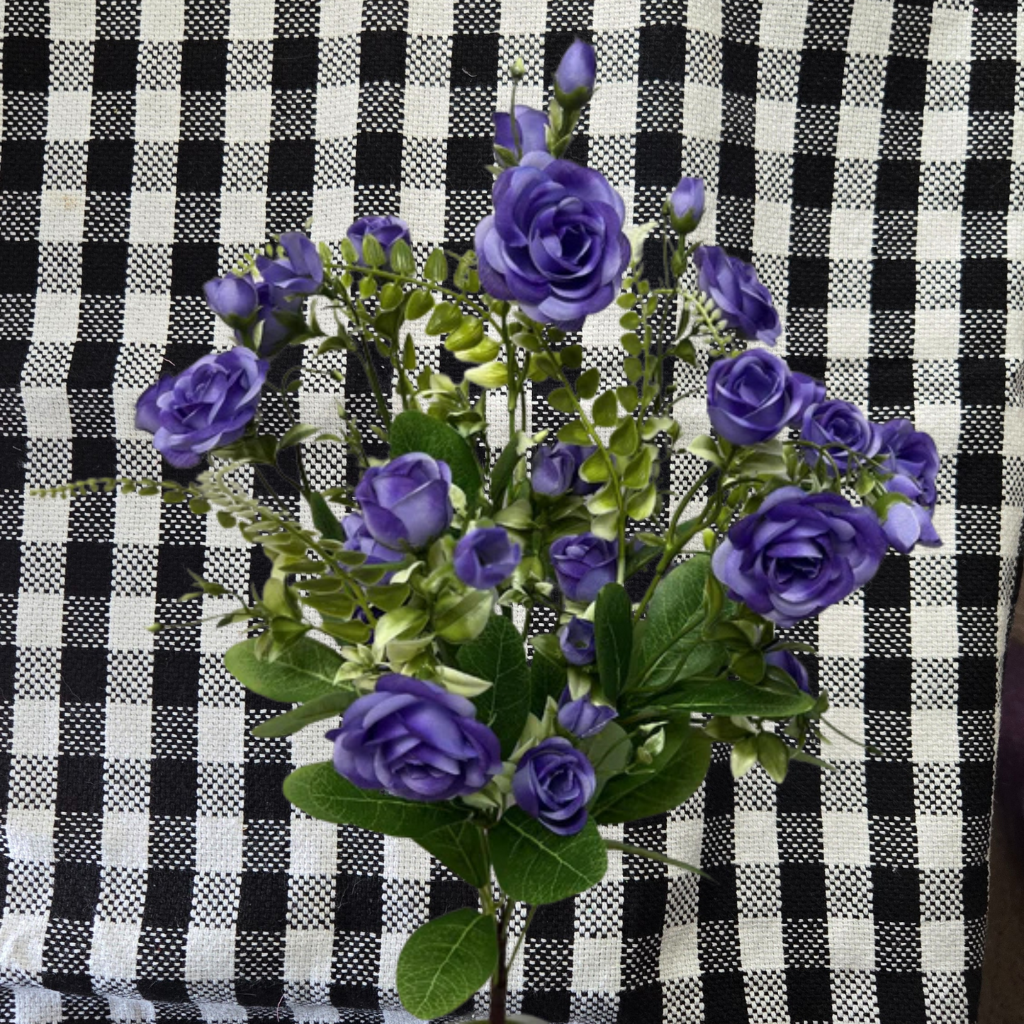Mini Rose & Fern Filler Bush - Perfect Filler!