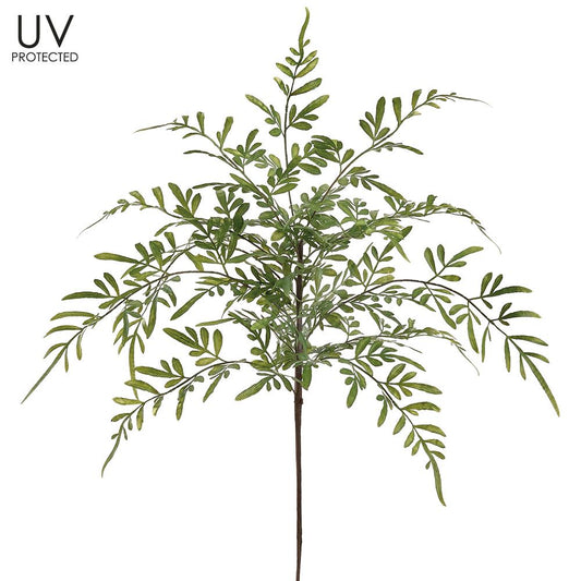 18" UV Protected Rue Leaf Spray - Faux Greenery